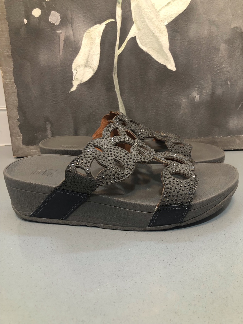 Fitflop Slide Sandals sz 6